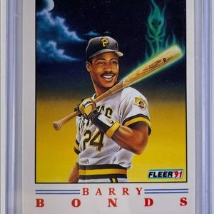 1991 fleet Barry Bonds #1 Baseball card